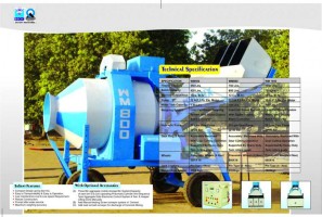 Reversible Concrete Mixer